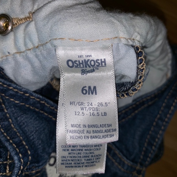 Jean skirt overalls - Picture 3 of 3